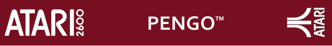Pengo logo for Atari 2600